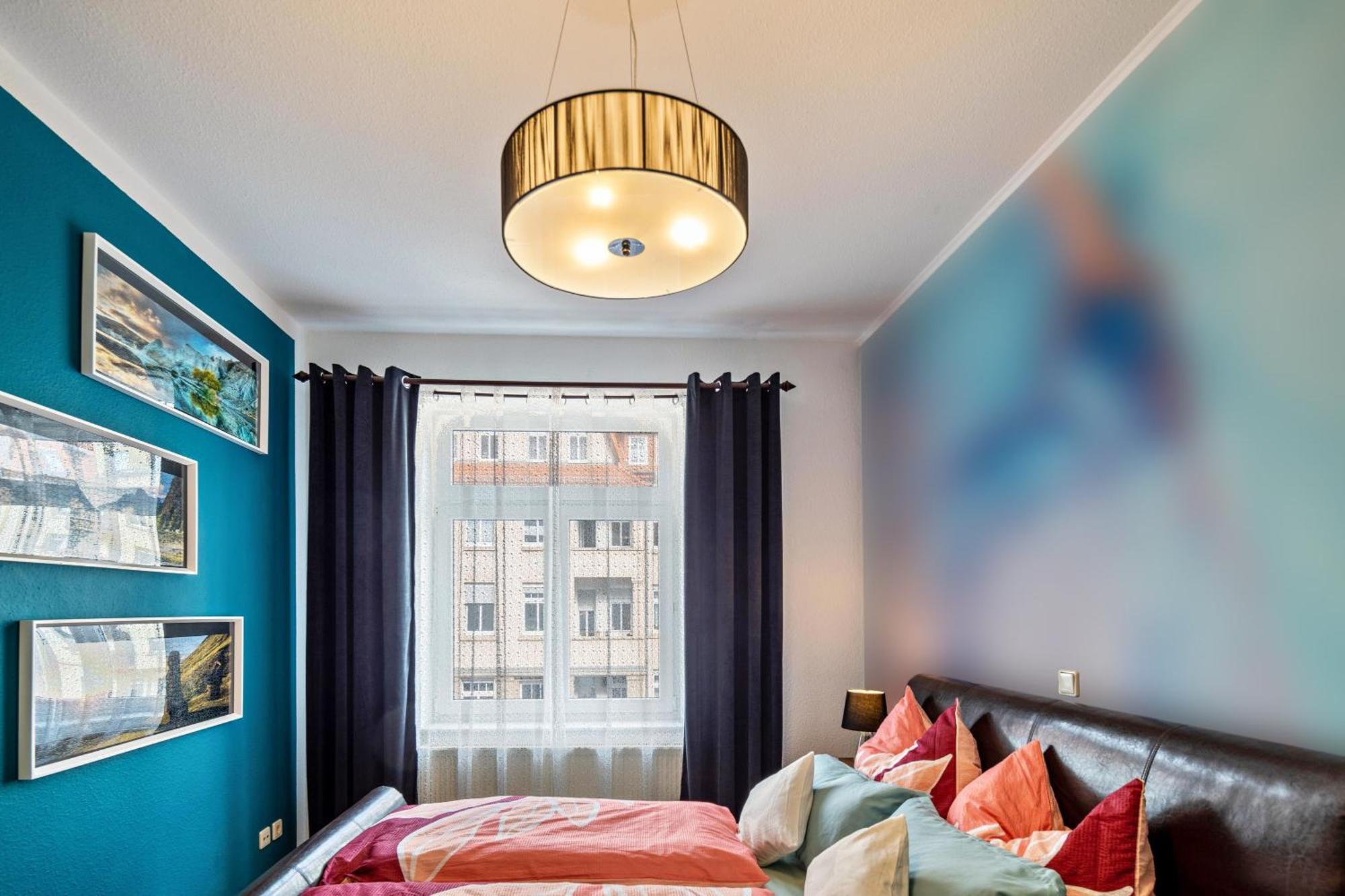 Balkon Apartment Shanti Lu Erfurt Extérieur photo