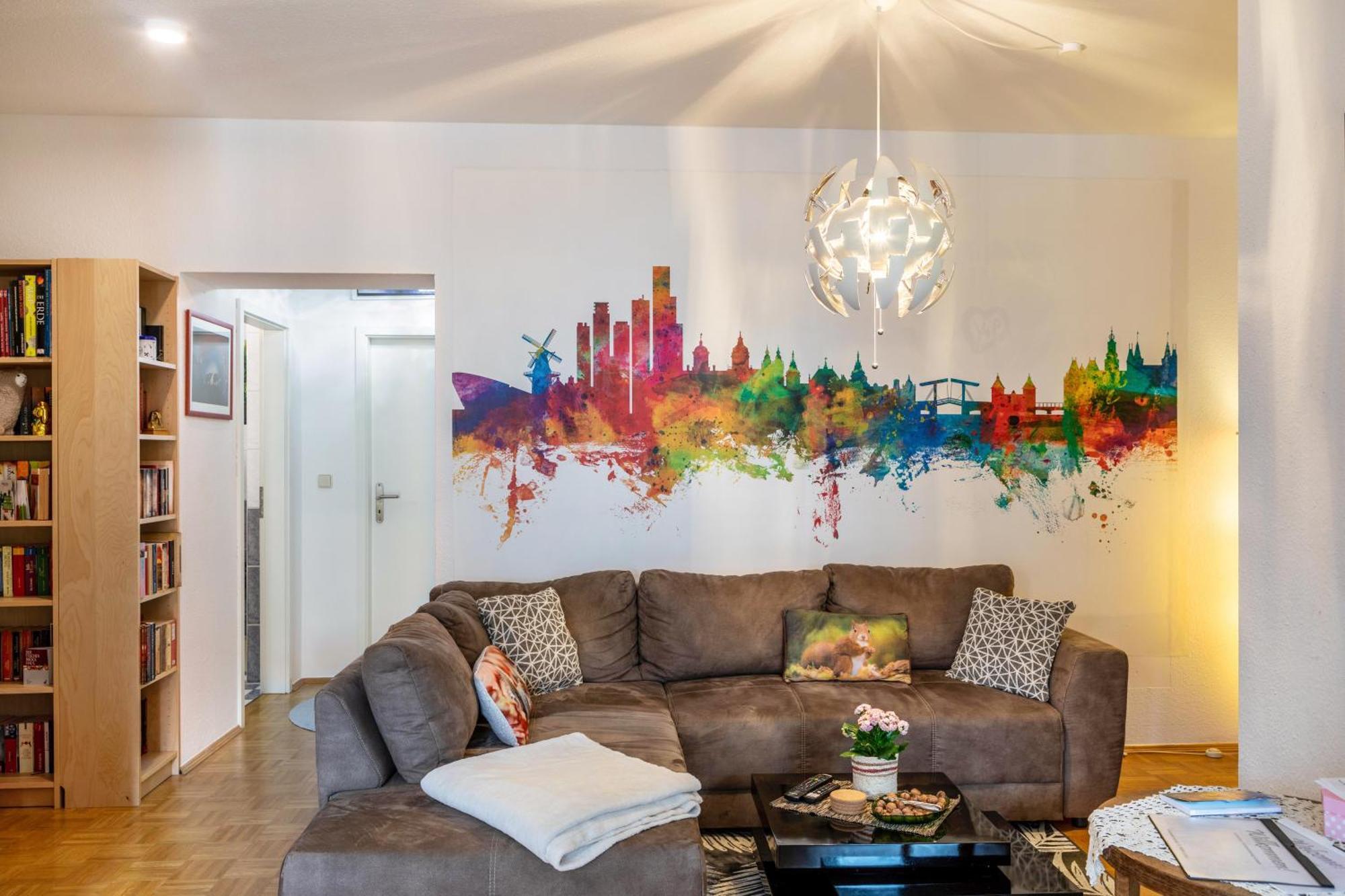 Balkon Apartment Shanti Lu Erfurt Extérieur photo