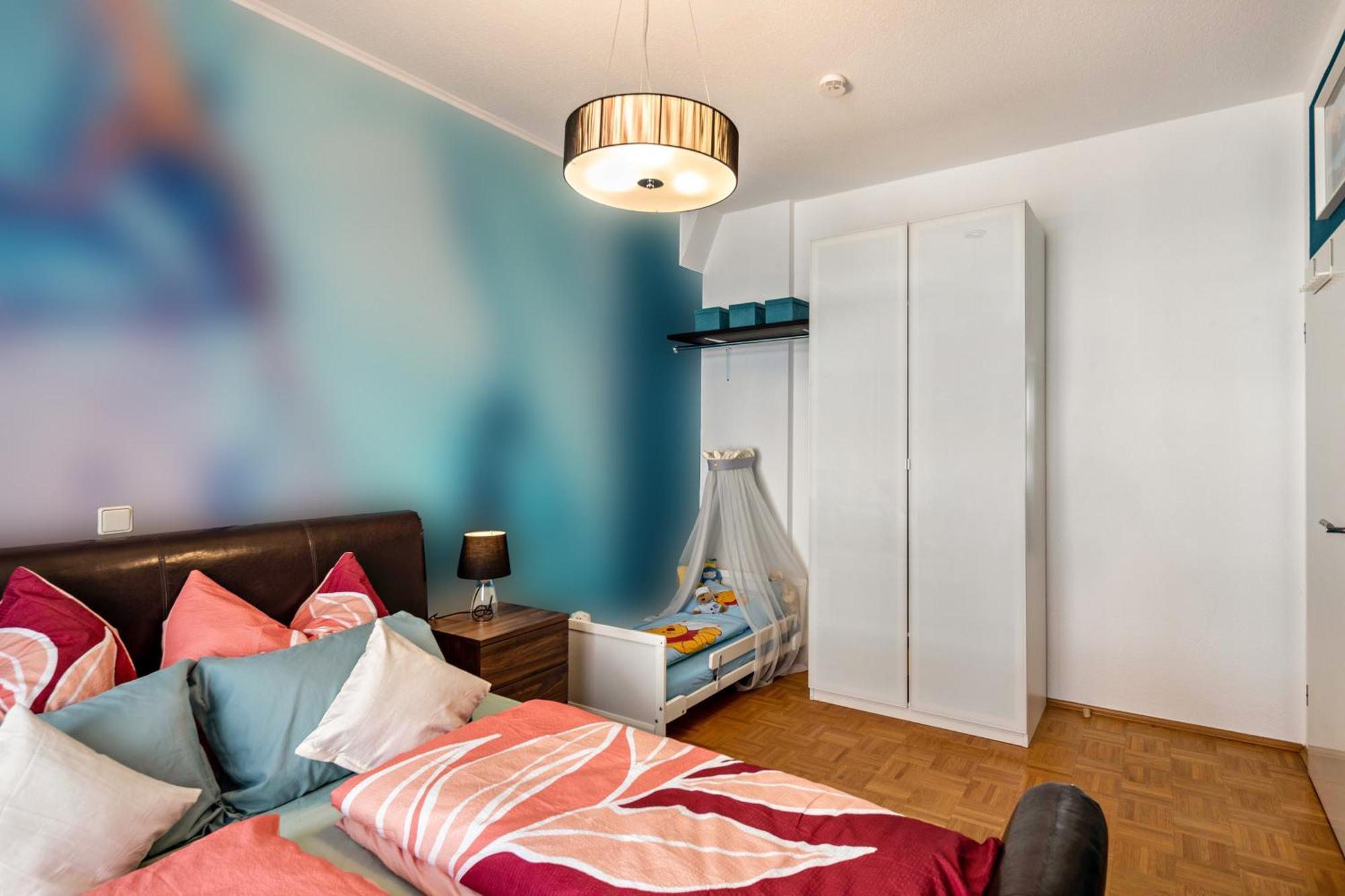 Balkon Apartment Shanti Lu Erfurt Extérieur photo