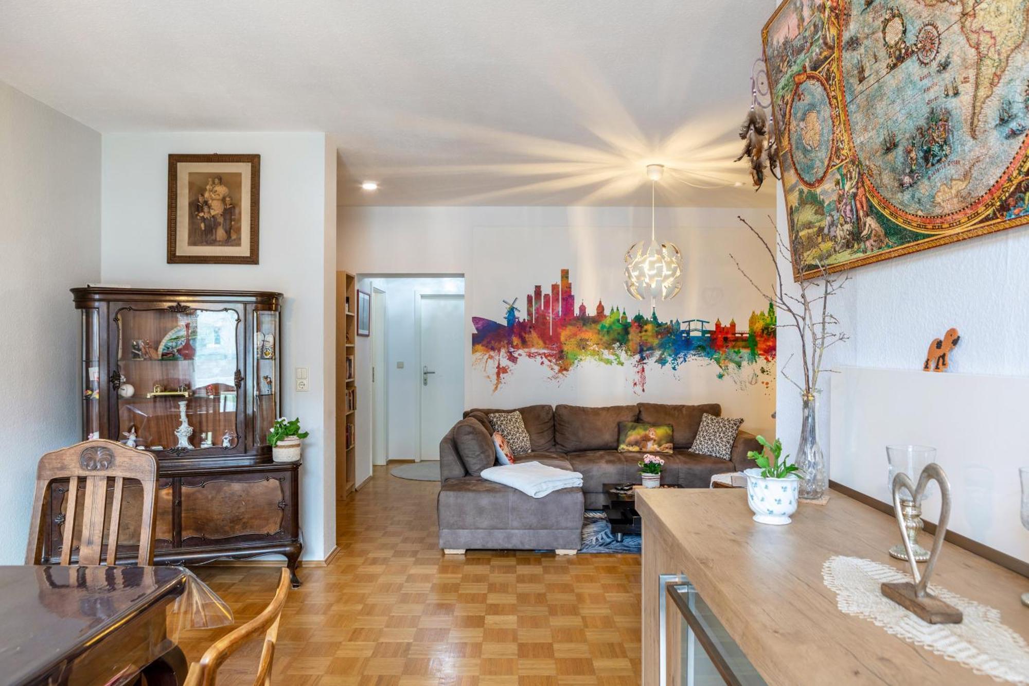 Balkon Apartment Shanti Lu Erfurt Extérieur photo